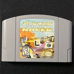 Star Wars Episode 1 Racer Nintendo 64 N64, Tested Working
